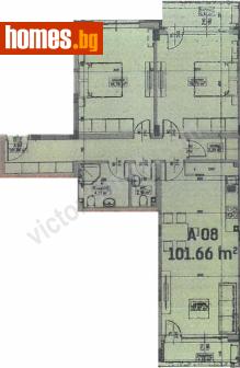 Тристаен, 114m² - Апартамент за продажба - 108764068