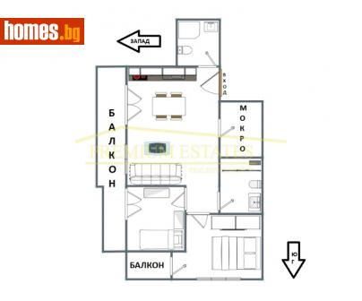 Тристаен, 103m² - Апартамент за продажба - 108764201