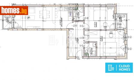 Тристаен, 118m² - Апартамент за продажба - 108791521