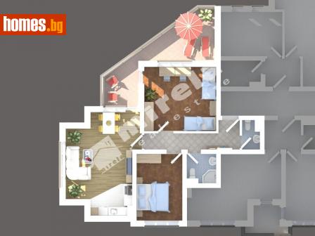 Тристаен, 112m² - Апартамент за продажба - 108795651