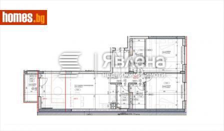 Тристаен, 116m² - Апартамент за продажба - 108812935