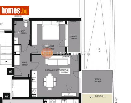 Двустаен, 67m² - Апартамент за продажба - 108831090