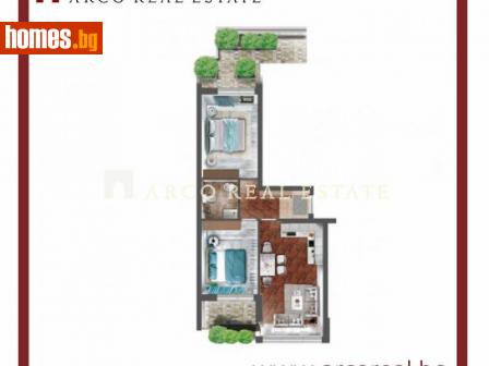 Тристаен, 102m² - Апартамент за продажба - 108870214