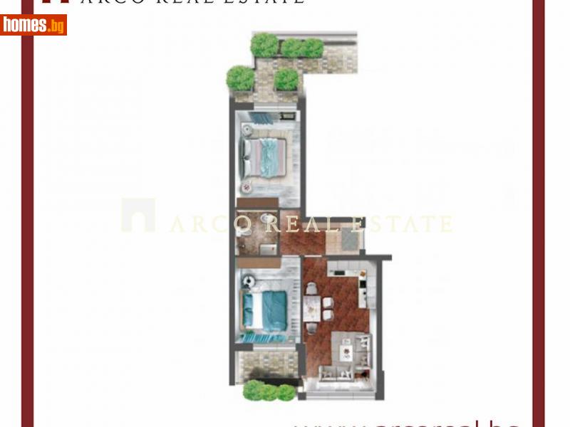 Тристаен, 102m² -  Център, София - Апартамент за продажба - Arco Real Estate - 108870214