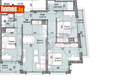 Четиристаен, 140m² - Апартамент за продажба - 108871938
