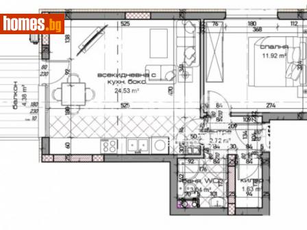 Двустаен, 68m² - Апартамент за продажба - 108909664
