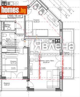 Тристаен, 114m² - Апартамент за продажба - 108910337