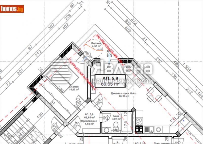 Двустаен, 76m² - Жк. Овча Купел 1, София - Апартамент за продажба - ЯВЛЕНА - 108910387