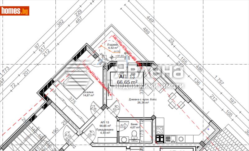 Двустаен, 76m² - Жк. Овча Купел 1, София - Апартамент за продажба - ЯВЛЕНА - 108910391