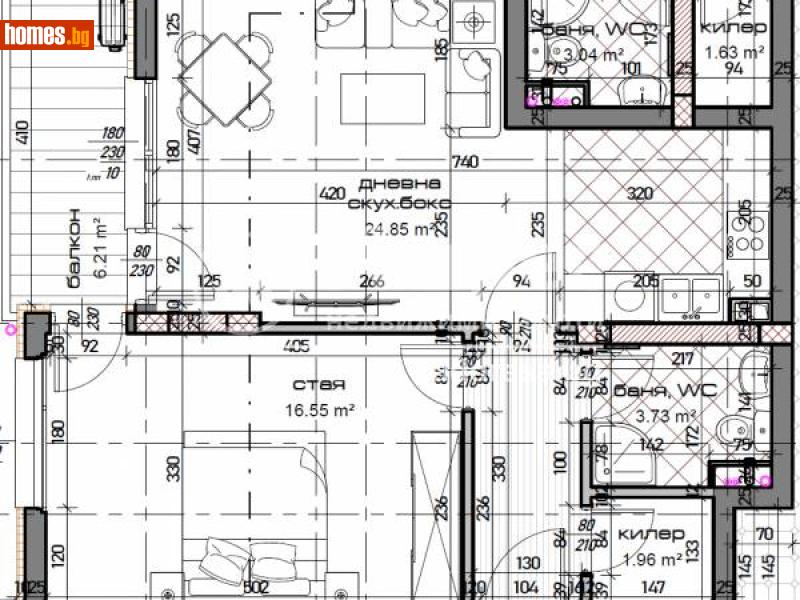 Двустаен, 78m² - Варна, Варна - Апартамент за продажба - АДРЕС НЕДВИЖИМИ ИМОТИ - 108948251