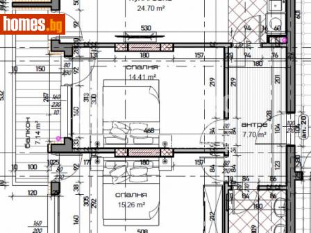 Тристаен, 111m² - Апартамент за продажба - 108948311