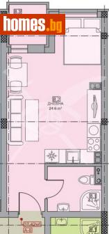 Едностаен, 44m² - Апартамент за продажба - 108949127