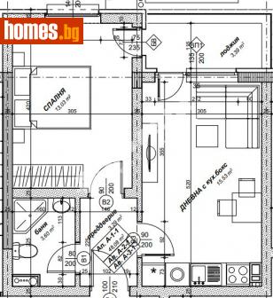Двустаен, 64m² - Апартамент за продажба - 108995449