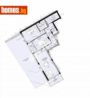 Тристаен, 134m² - Апартамент за продажба - 109011108