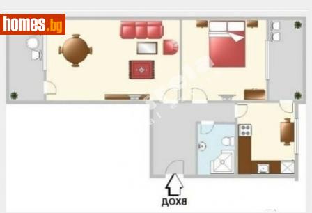 Двустаен, 61m² - Апартамент за продажба - 109066020