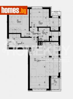 Тристаен, 98m² - Апартамент за продажба - 109104755