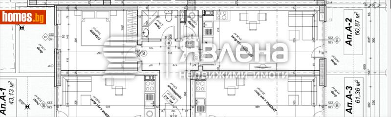 Двустаен, 81m² - Жк. Славия, София - Апартамент за продажба - ЯВЛЕНА - 109116387