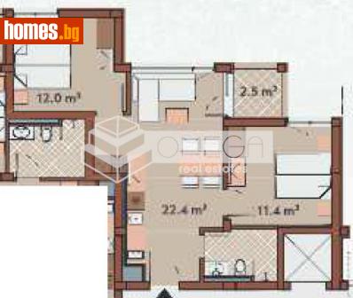 Тристаен, 68m² - Апартамент за продажба - 109135741