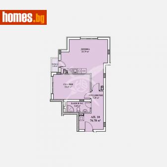 Двустаен, 77m² - Апартамент за продажба - 109156364