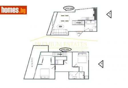 Тристаен, 166m² - Апартамент за продажба - 109156638