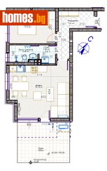 Двустаен, 66m² - Апартамент за продажба - 109173646