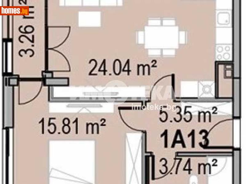 Двустаен, 77m² - Пловдив, Пловдив - Апартамент за продажба - ИМОТЕКА АД - 109226917
