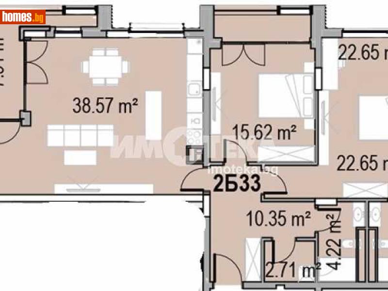 Тристаен, 152m² - Пловдив, Пловдив - Апартамент за продажба - ИМОТЕКА АД - 109226922