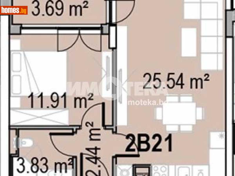 Двустаен, 75m² - Пловдив, Пловдив - Апартамент за продажба - ИМОТЕКА АД - 109226923
