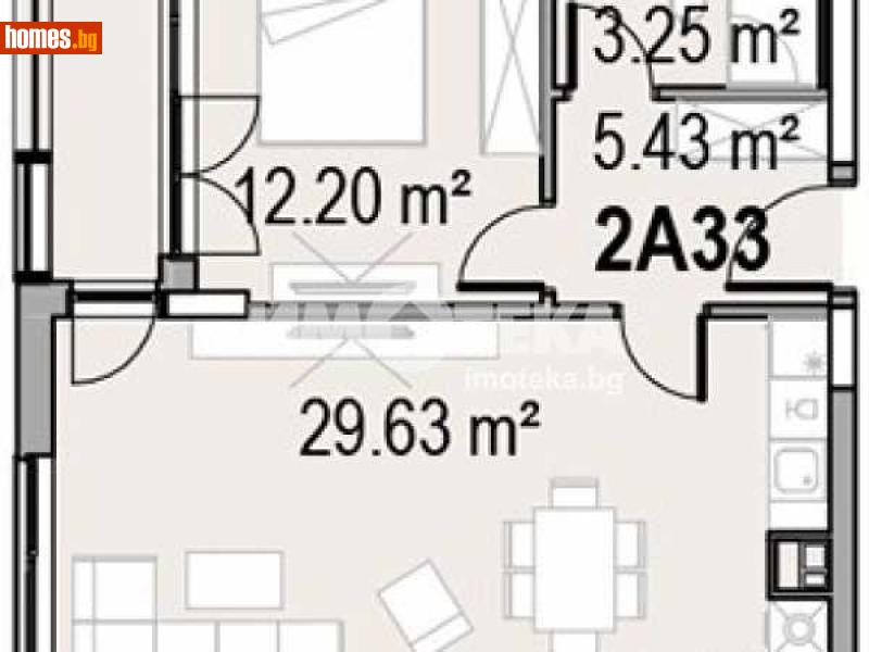 Двустаен, 79m² - Пловдив, Пловдив - Апартамент за продажба - ИМОТЕКА АД - 109226924