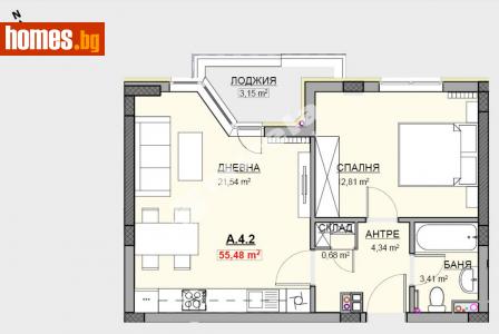 Двустаен, 73m² - Апартамент за продажба - 109279043