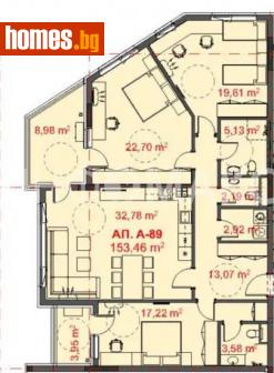 Четиристаен, 179m² - Апартамент за продажба - 109283681