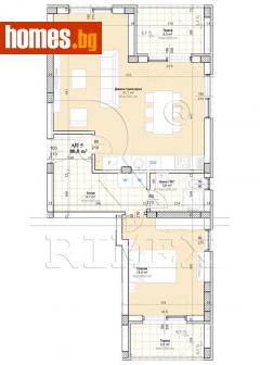 Двустаен, 92m² - Апартамент за продажба - 109284094