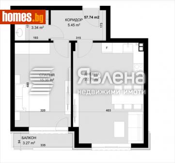 Двустаен, 65m² - Апартамент за продажба - 109296456