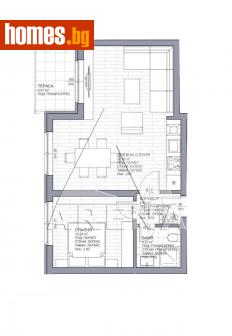 Двустаен, 66m² - Апартамент за продажба - 109323845