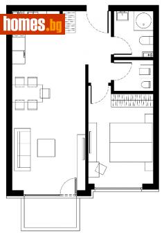 Двустаен, 74m² - Апартамент за продажба - 109327195