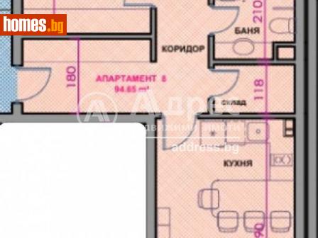 Тристаен, 95m² - Апартамент за продажба - 109372672
