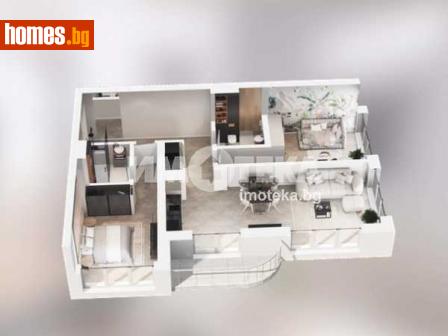Тристаен, 116m² - Апартамент за продажба - 109372976