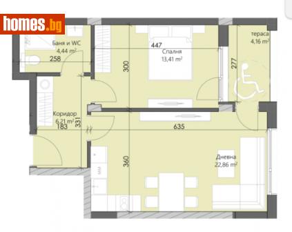 Двустаен, 72m² - Апартамент за продажба - 109392269
