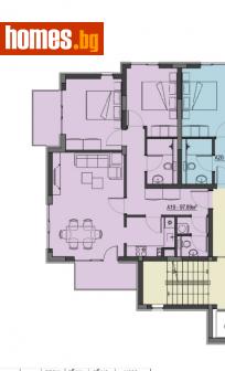 Тристаен, 118m² - Апартамент за продажба - 109407743