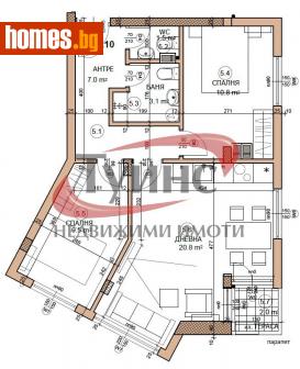 Тристаен, 85m² - Апартамент за продажба - 109409901