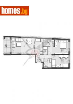 Тристаен, 115m² - Апартамент за продажба - 109421763