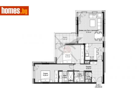 Тристаен, 130m² - Апартамент за продажба - 109421869