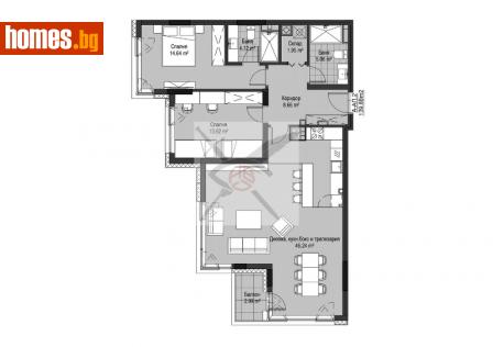Тристаен, 140m² - Апартамент за продажба - 109422042