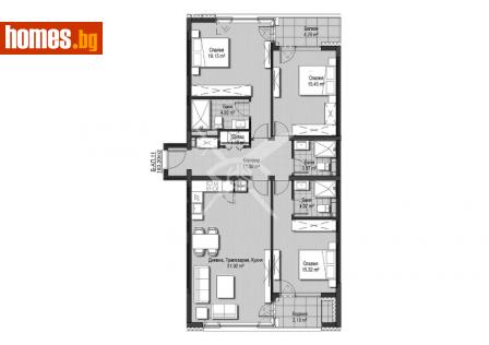 Многостаен, 163m² - Апартамент за продажба - 109422209
