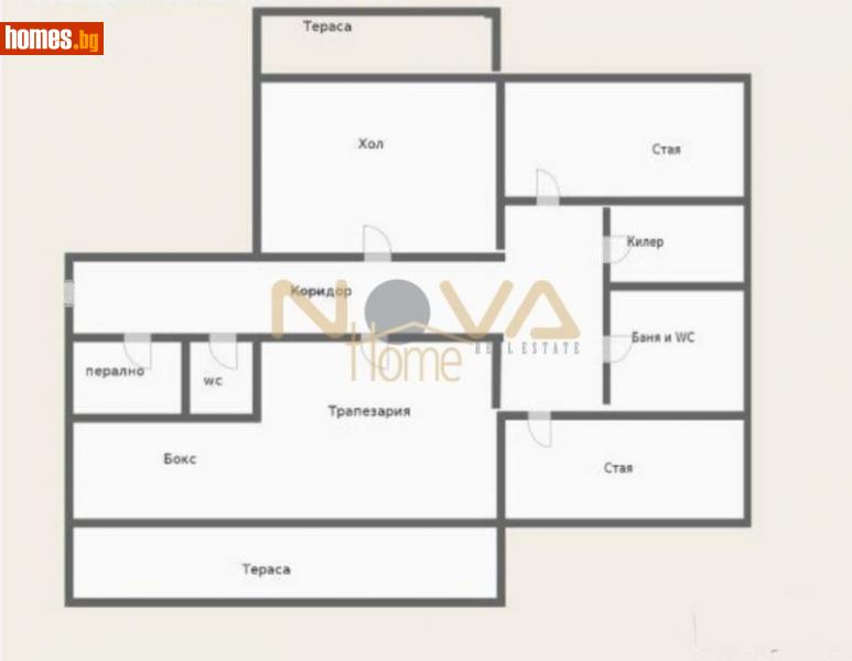 Четиристаен, 100m² -  Окръжна Болница, Варна - Апартамент за продажба - НОВА ХОУМ - 109442226