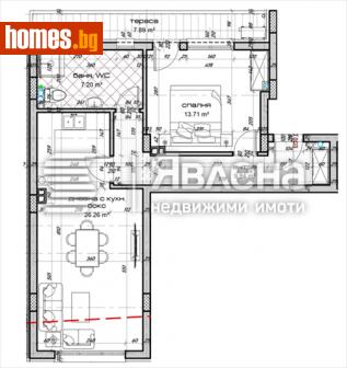 Двустаен, 91m² - Апартамент за продажба - 109528111