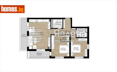 Тристаен, 123m² - Апартамент за продажба - 109528158