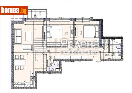 Тристаен, 97m² - Апартамент за продажба - 109565652