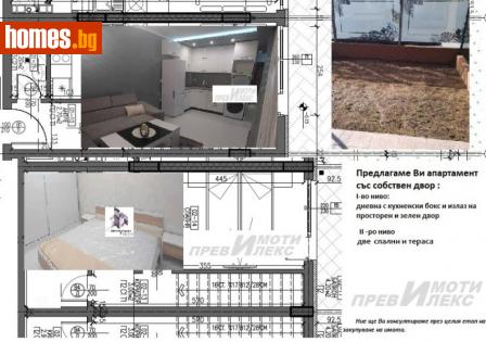 Тристаен, 113m² - Апартамент за продажба - 109567269