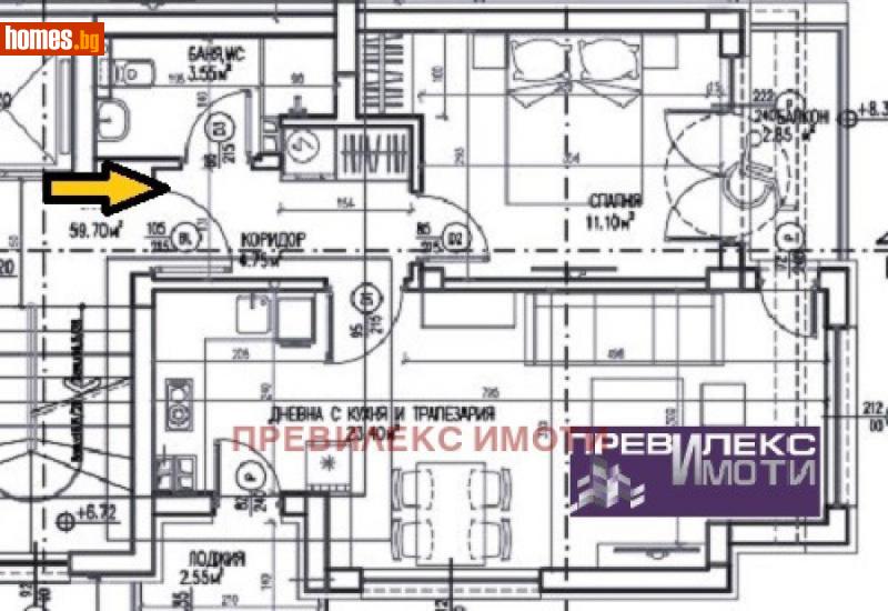 Двустаен, 79m² -  Център, Пловдив - Апартамент за продажба - Превилекс имоти ЕООД - 109567382